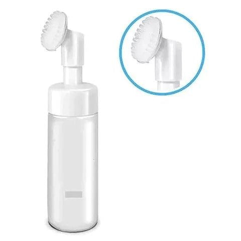 Frasco Pump Espumador Com Escova Para Limpeza Facial - Loja MiLady