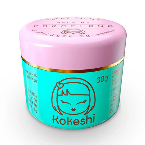 Hidratante Facial Pele de Porcelana Kokeshi - Loja MiLady