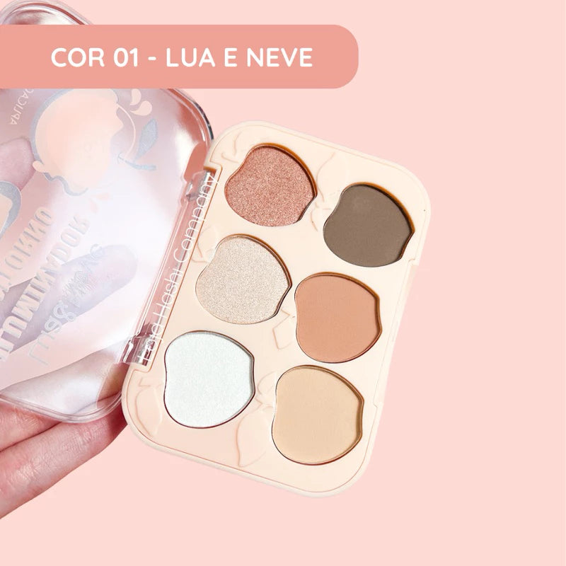 Paleta de Contorno Blush Iluminador